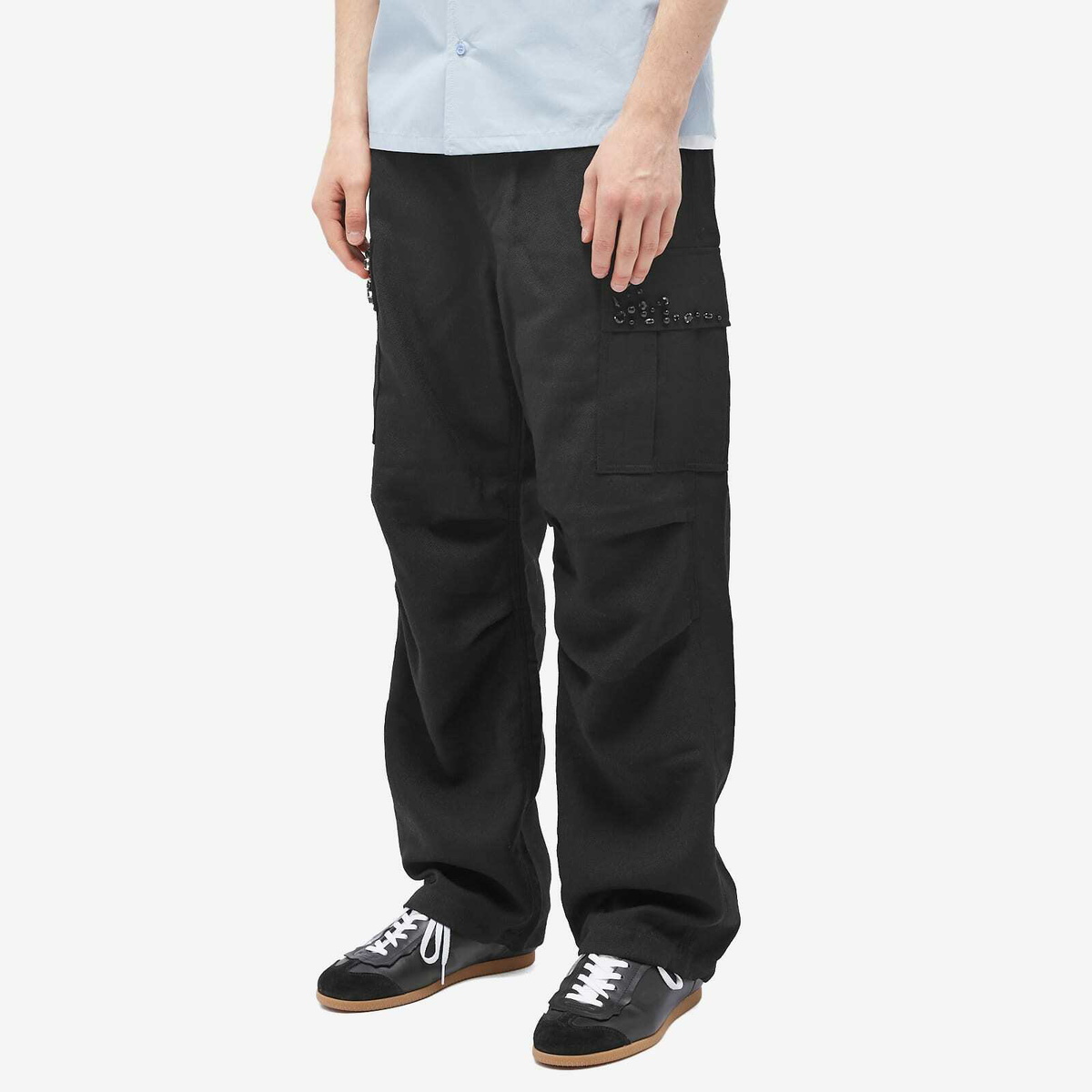 UNDERCURRENT PANTS ブラック Y's for men 12 Tuck Pants Black _ FASCINATE Osaka Japan