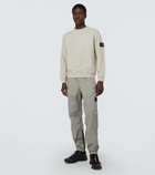 Stone Island Logo cotton-blend sweatshirt