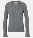 Aya Muse Gaia cashmere polo sweater