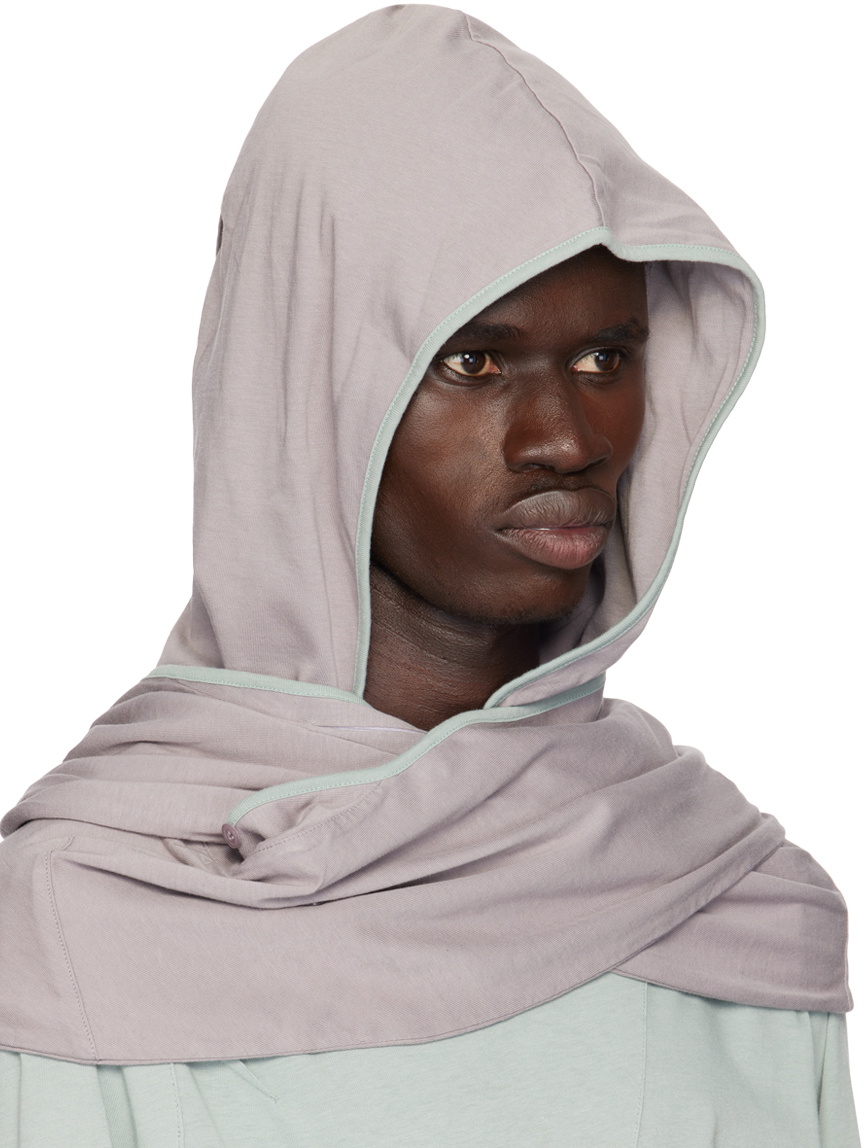 KIKO KOSTADINOV ohne hooded scarf マフラー Kiko Kostadinov Green Ohne Hood Scarf Kiko Kostadinov
