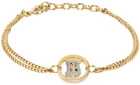 Burberry Gold Monogram Motif Bracelet