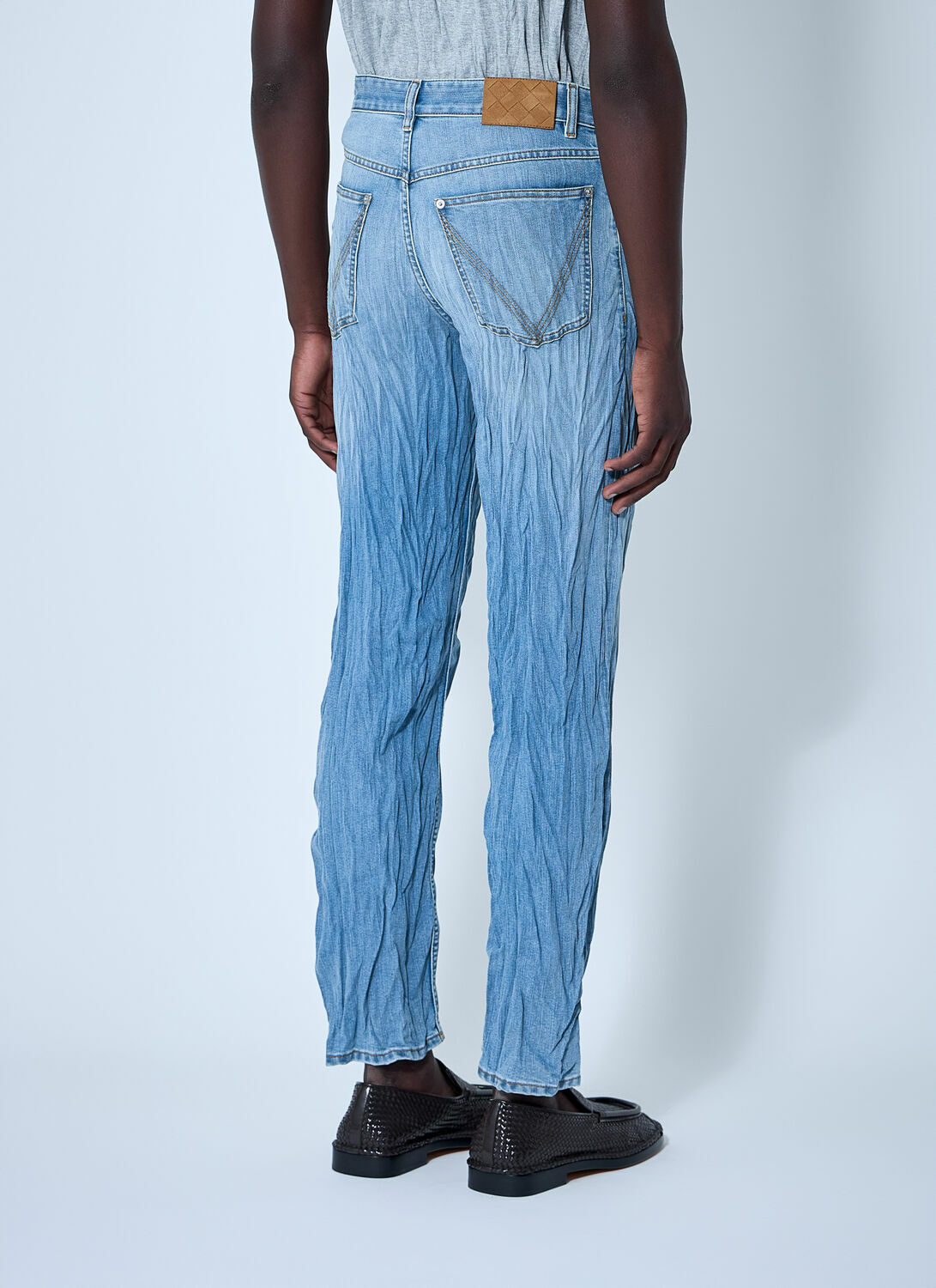Bottega Veneta Crushed Jeans