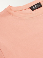 A.P.C. - Road Pima Cotton-Jersey T-Shirt - Orange