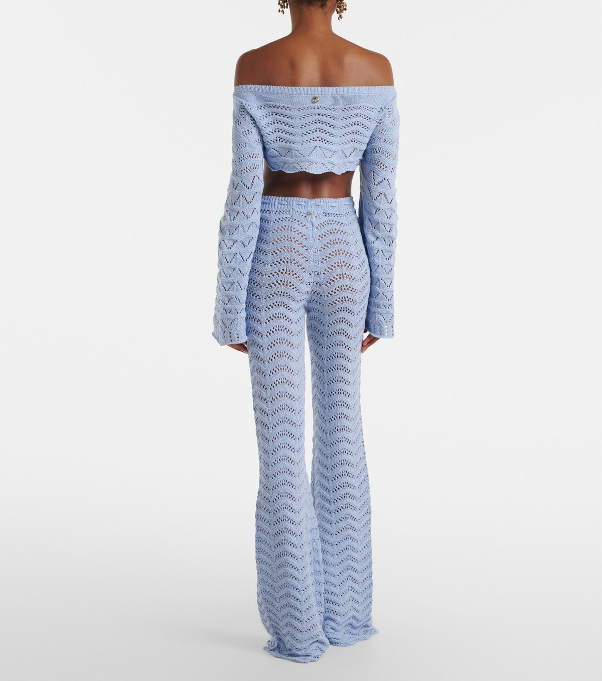 Bananhot Kim cotton-blend flared pants