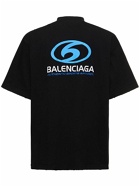 BALENCIAGA - Surfer Cracked Vintage Cotton T-shirt