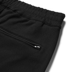 Alexander McQueen - Slim-Fit Tapered Zardozi-Appliquéd Crepe Sweatpants - Men - Black