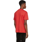 Palm Angels Red New Basic T-Shirt