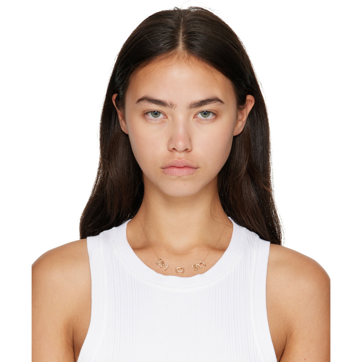 C.Chesnais Alphajoaillerie 'MOM' Necklace