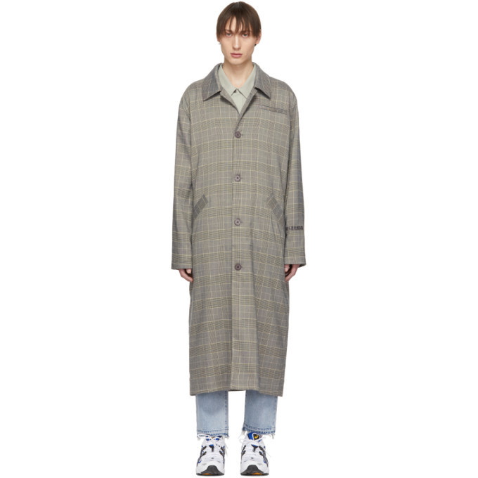 Photo: Han Kjobenhavn Grey Tweed Square Coat