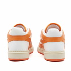 Represent Men's Reptor Low Sneakers in Neon Orange/Vintage White