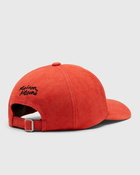 Maison Kitsune Floating Flower 6 P Cap Orange - Mens - Caps