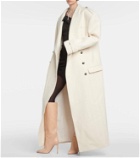 The Mannei Rutul cotton and wool-blend coat