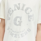 Golden Goose Men's Venice Print T-Shirt in Heritage White/Black