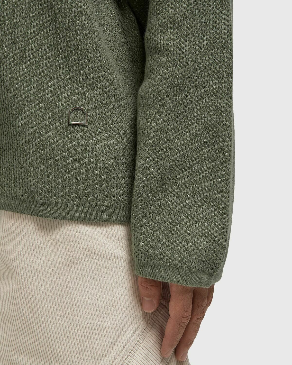 Reternity ATELIER KNIT JERSEY Green Mens Longsleefe