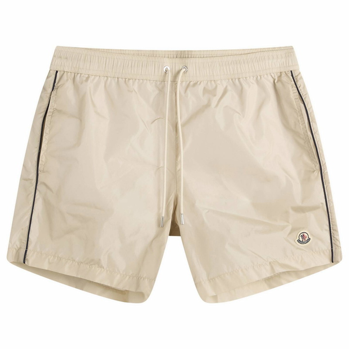 Photo: Moncler Men's Swim Shorts in Beige