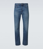 Frame Mid-rise straight jeans