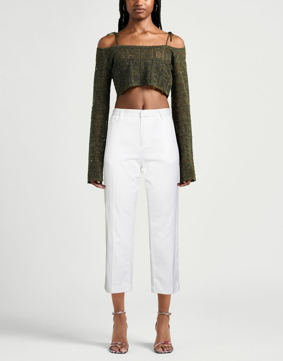 Haikure Womens Pants in White
