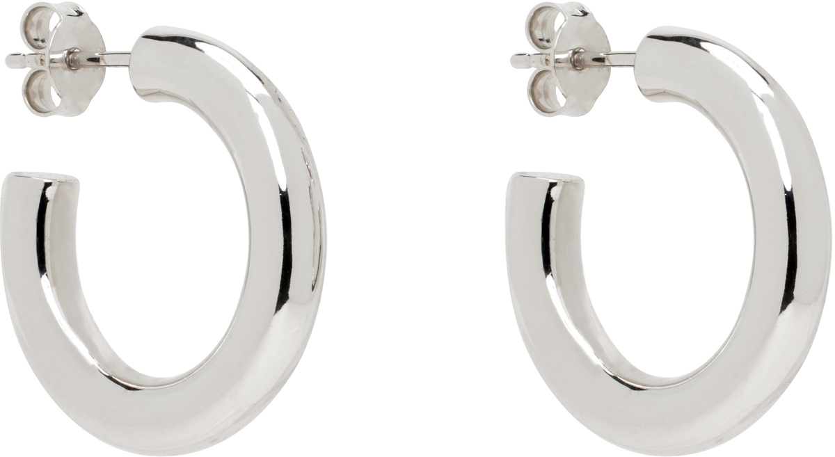 LEMAIRE Silver Classic Hoops S Earrings