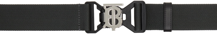 Photo: Burberry Gray Monogram Motif Belt