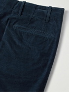 Gabriela Hearst - Rhys Straight-Leg Cotton-Corduroy Trousers - Blue
