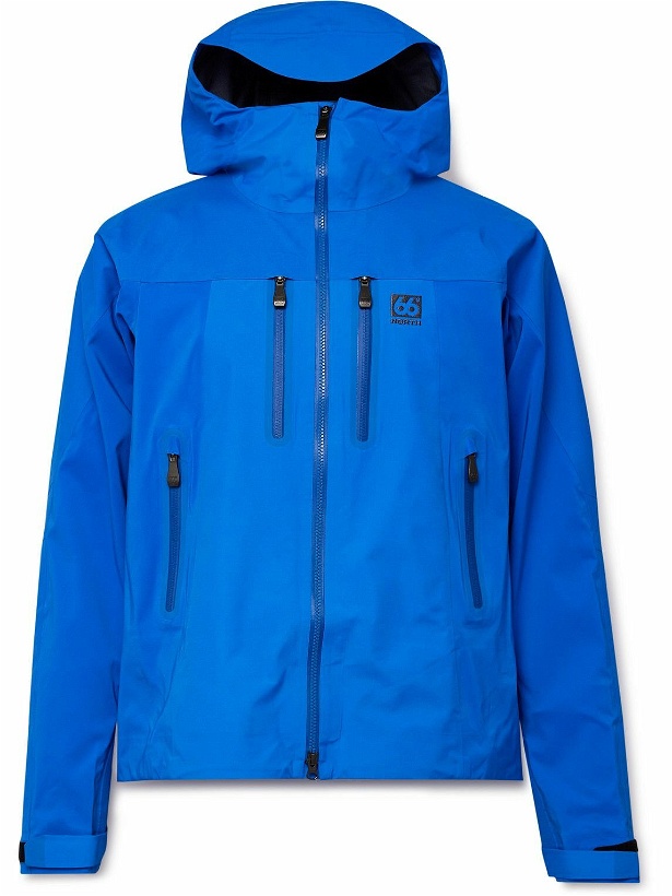 Photo: 66 North - Hornstrandir GORE-TEX® Pro 3L Hooded Ski Jacket - Blue