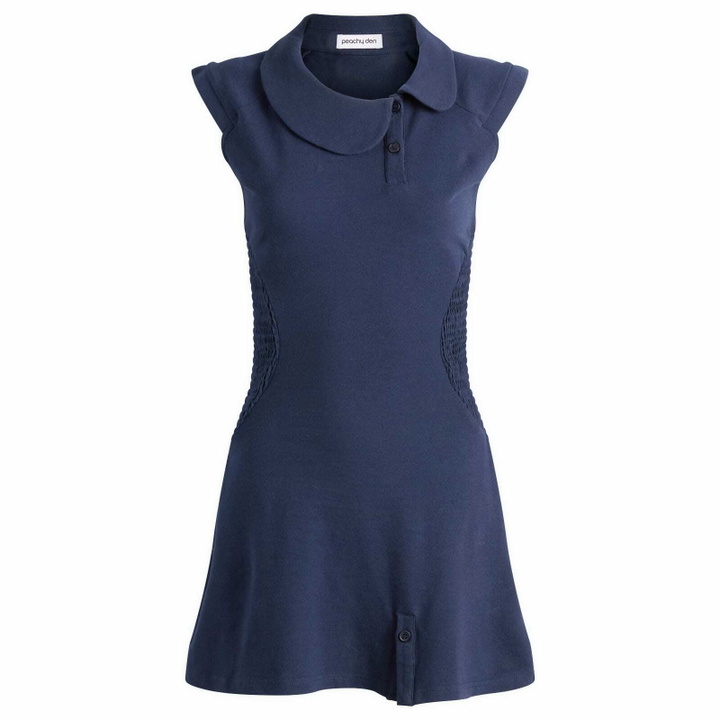 Photo: Peachy Den Women's Polo Ferdinand Jersey Dress Presented by END. in Midnight