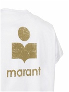 MARANT Logo Printed Cotton Jersey T-shirt