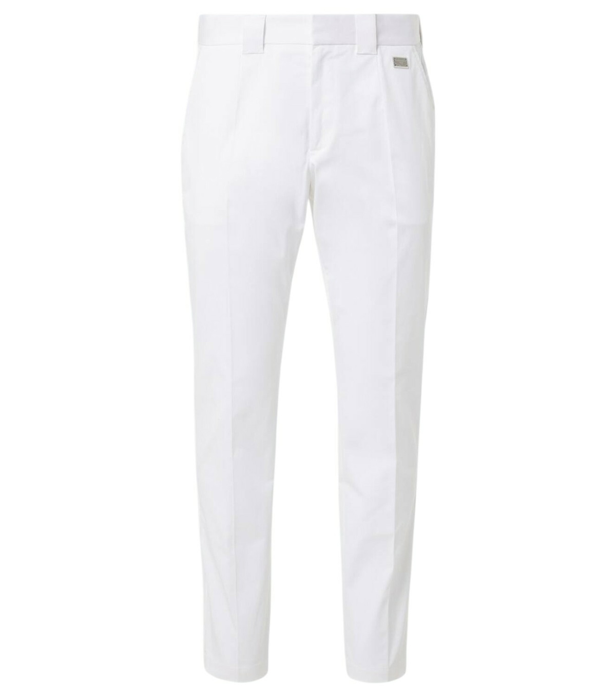 Dolce & Gabbana Brown Linen Casual Pants