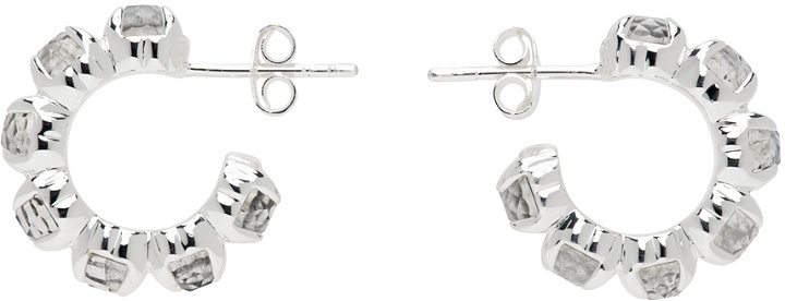 Photo: Stolen Girlfriends Club Silver Halo Cluster Earrings
