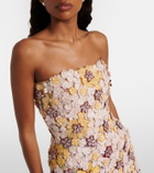 Costarellos Sirra embellished corset dress