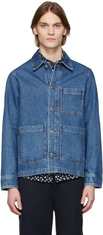 Photo: A.P.C. Blue Nathana'l Jacket