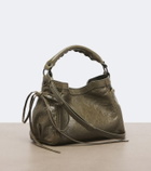 Balenciaga Le City Nano leather top-handle bag