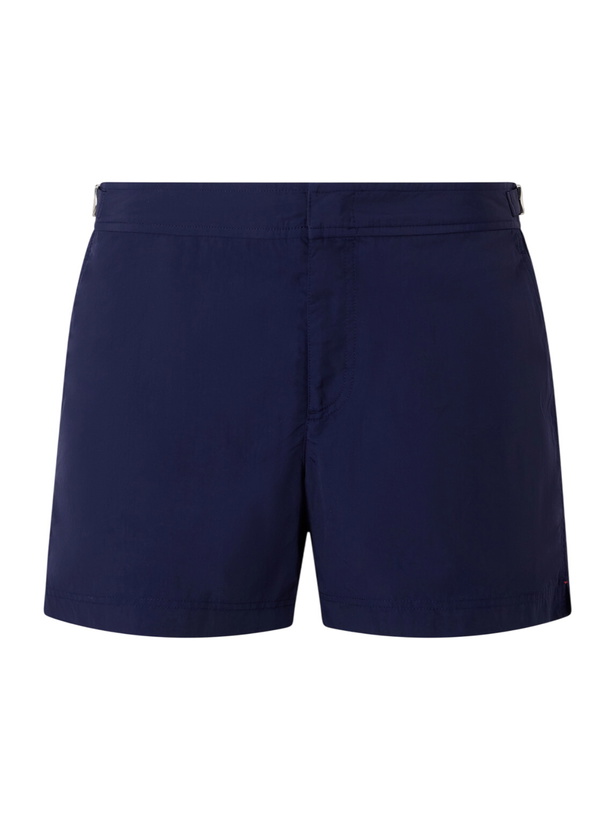Photo: Orlebar Brown - Setter Straight-Leg Short-Length Swim Shorts - Blue