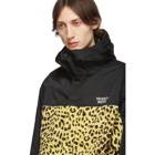 Wacko Maria Black and Yellow The Guilty Parties Leopard Mountain Jacket