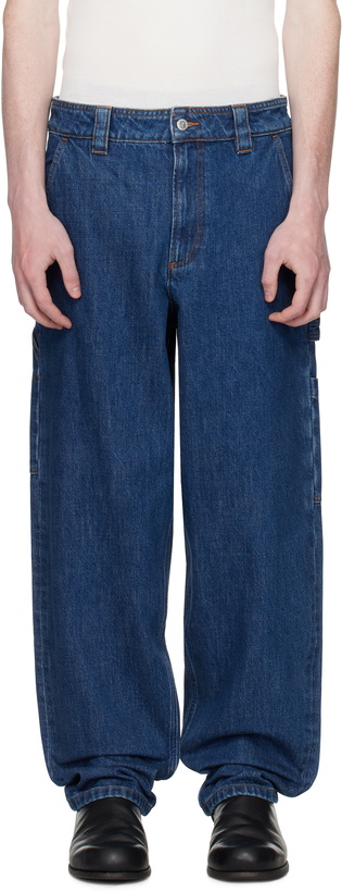 Photo: A.P.C. Blue Fergus Jeans