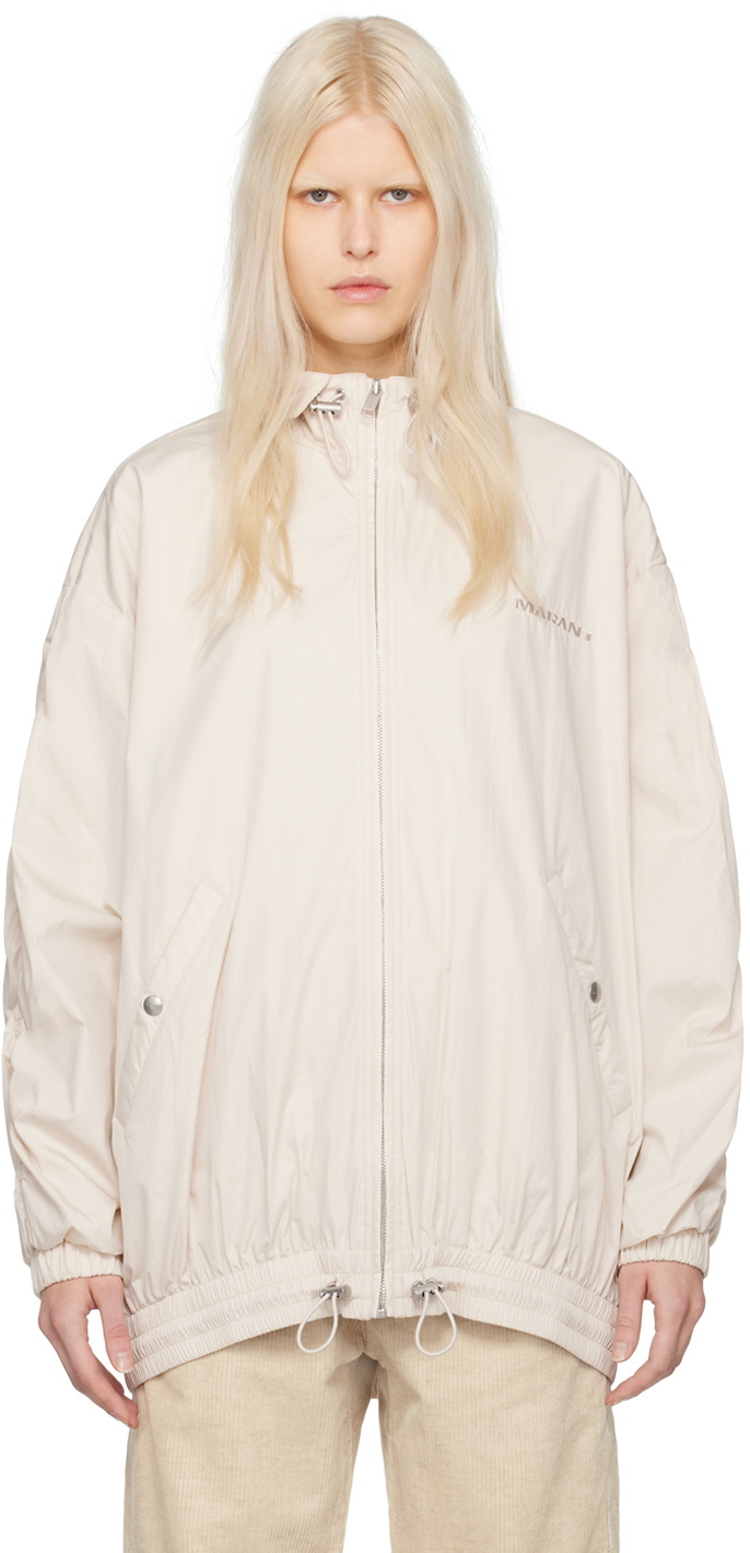 Isabel Marant Etoile Beige Buster Jacket Isabel Marant Etoile