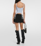 Dion Lee Cotton jersey bustier