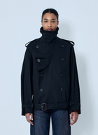 Maison Margiela Double-Breasted High-Collar Jacket
