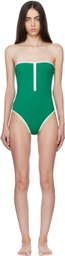 ERES Green Crawl One-Piece Swimsuit