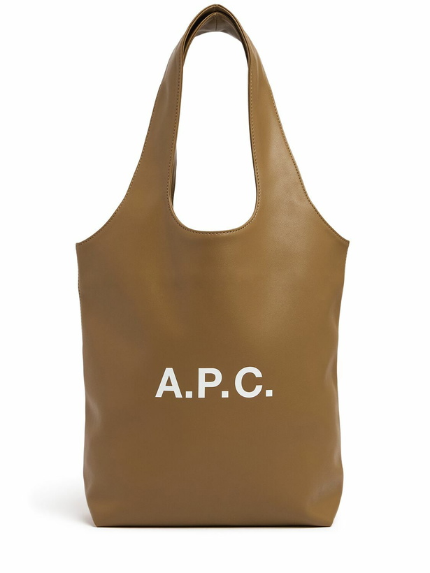 Photo: A.P.C. Small Ninon Faux Leather Tote Bag