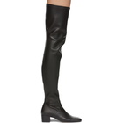 Staud Black Vegan Tall Aimee Boots