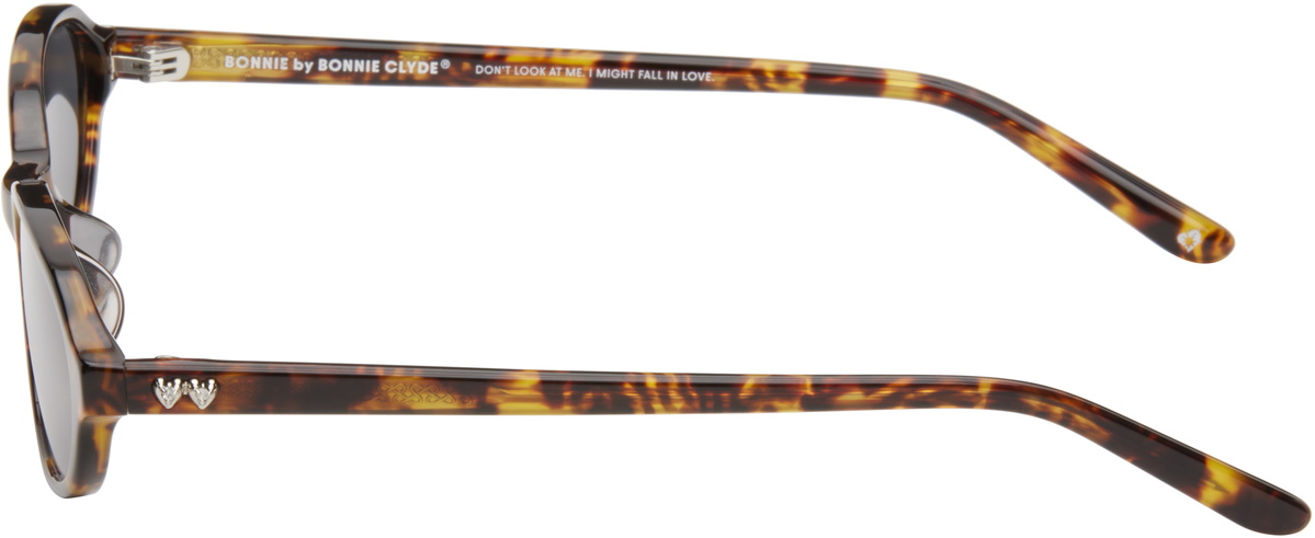 BONNIE CLYDE Brown Baby Sunglasses