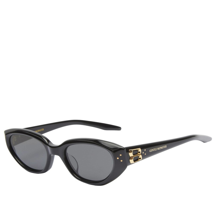 Photo: Gentle Monster Duns Sunglasses in Black 