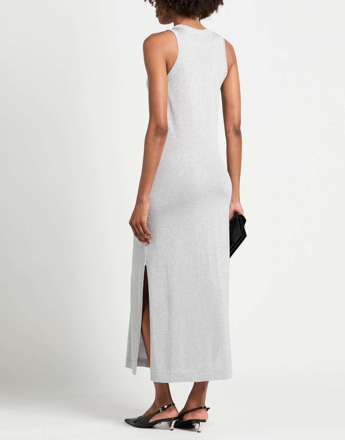 Peserico Womens Maxi dress Light in Grey