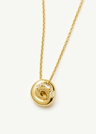 Missoma X Lucy Williams Knot Pendant 18ct Gold Vermeil Necklace - One Size