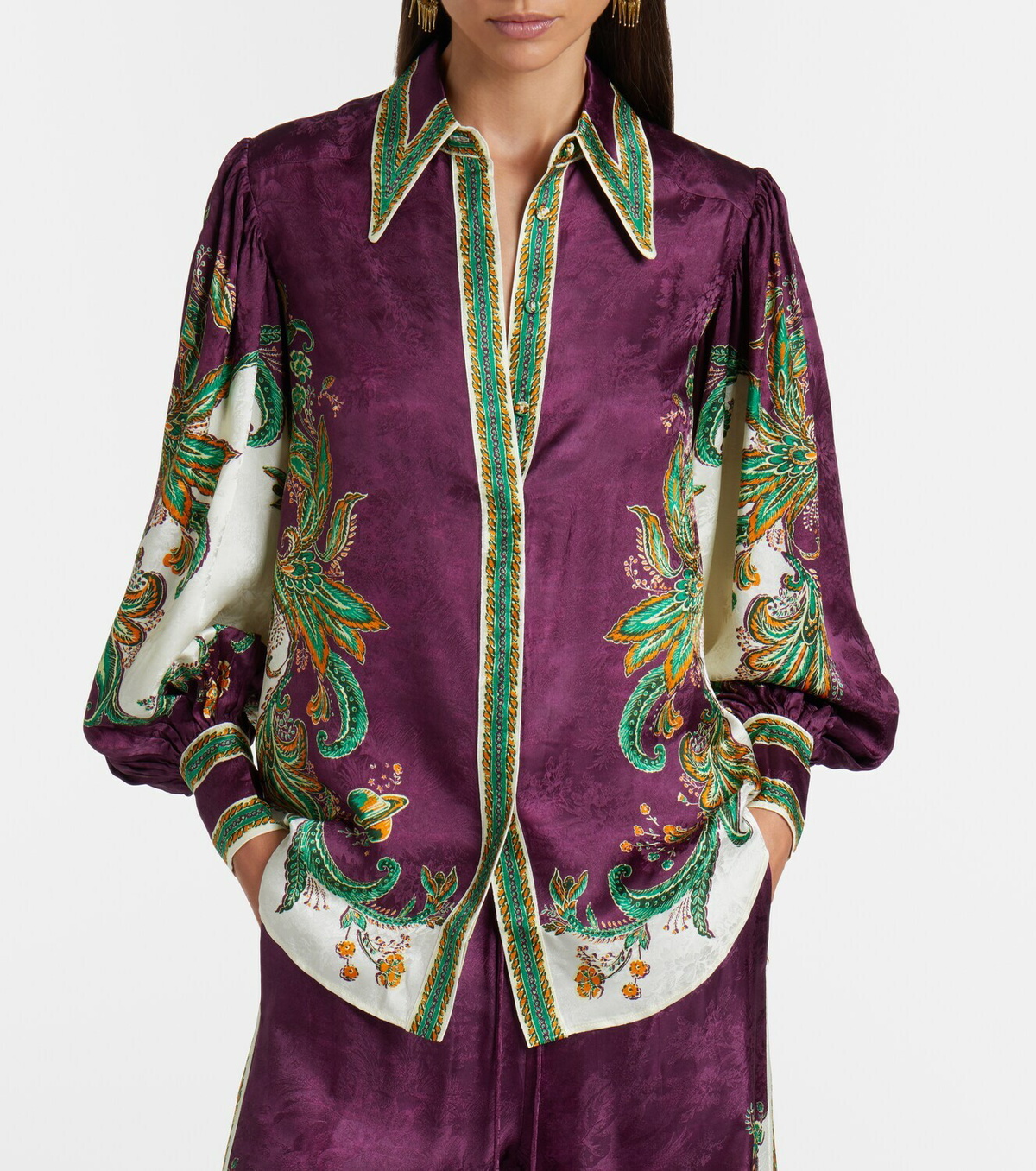 Alémais Ruthie printed shirt