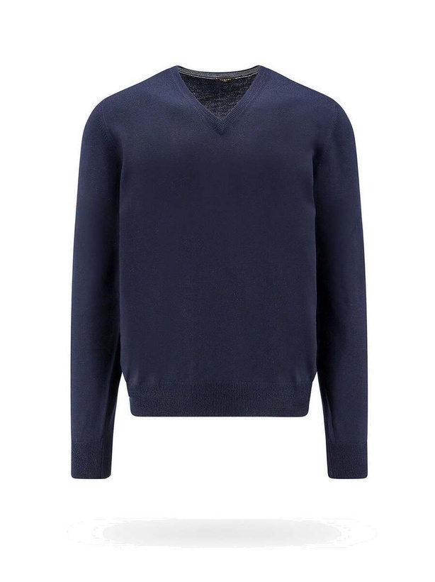 Photo: Nugnes 1920 Blue Sweater Mens Knitwear