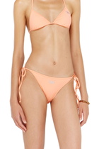 Diesel Tie-side bikini bottoms with crystal Oval D - Panties - Woman -