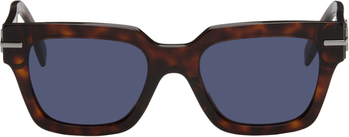 Photo: Fendi Tortoiseshell Fendigraphy Sunglasses
