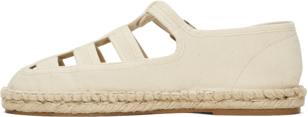 Bode Off-White Peggy Espadrilles